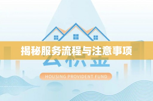 孟村揭秘服务流程与注意事项