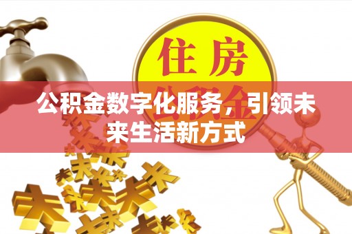 孟村公积金数字化服务，引领未来生活新方式