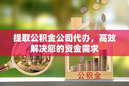 孟村提取公积金公司代办，高效解决您的资金需求