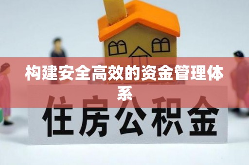 孟村构建安全高效的资金管理体系