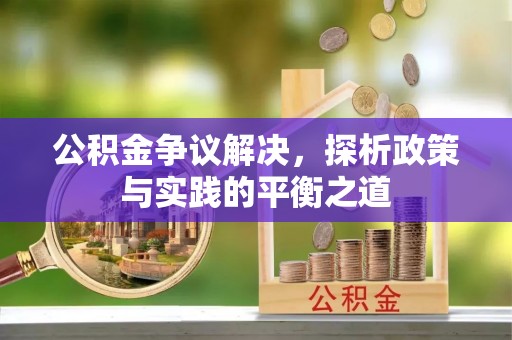 孟村公积金争议解决，探析政策与实践的平衡之道