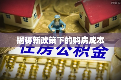 孟村揭秘新政策下的购房成本