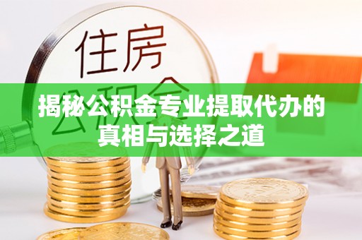 孟村揭秘公积金专业提取代办的真相与选择之道