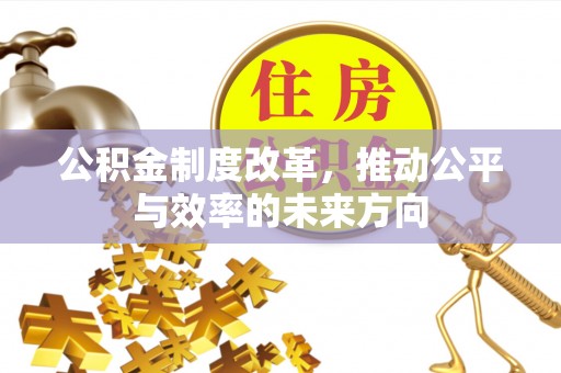 孟村公积金制度改革，推动公平与效率的未来方向