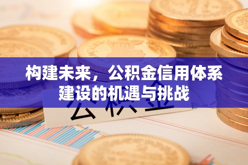 孟村构建未来，公积金信用体系建设的机遇与挑战