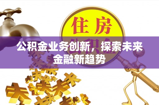 孟村公积金业务创新，探索未来金融新趋势