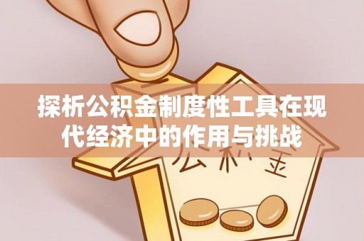 孟村探析公积金制度性工具在现代经济中的作用与挑战