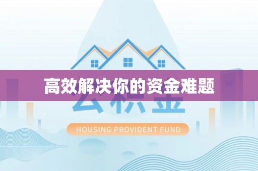 孟村高效解决你的资金难题