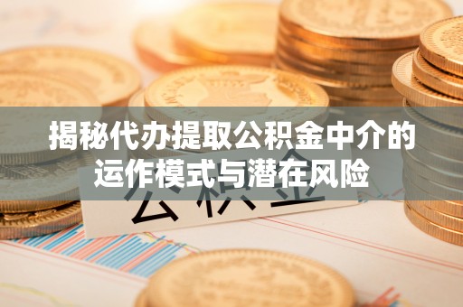 孟村揭秘代办提取公积金中介的运作模式与潜在风险