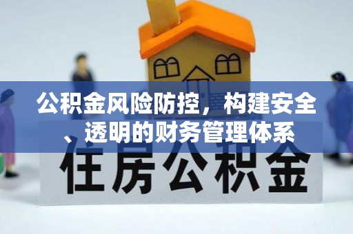 孟村公积金风险防控，构建安全、透明的财务管理体系
