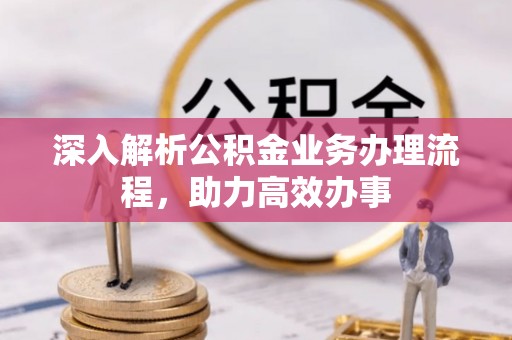 孟村深入解析公积金业务办理流程，助力高效办事