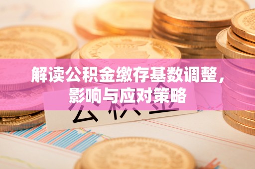 孟村解读公积金缴存基数调整，影响与应对策略