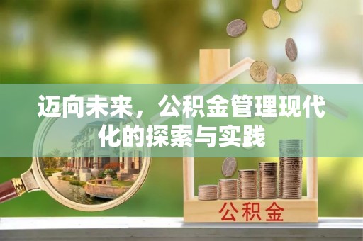 孟村迈向未来，公积金管理现代化的探索与实践